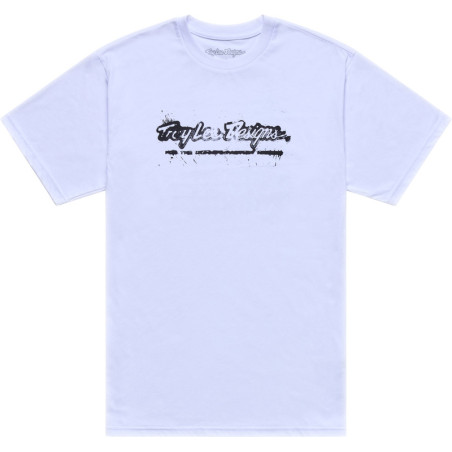 T-Shirt TROY LEE DESIGNS Repeat - blanc