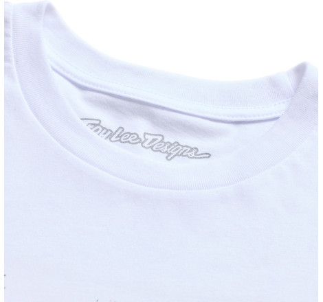 T-Shirt TROY LEE DESIGNS Repeat - blanc