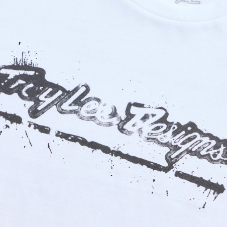 T-Shirt TROY LEE DESIGNS Repeat - blanc