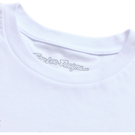 T-Shirt TROY LEE DESIGNS Repeat - blanc