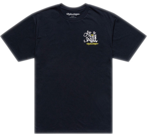 T-Shirt TROY LEE DESIGNS Heritage - noir