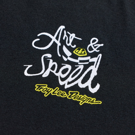 T-Shirt TROY LEE DESIGNS Heritage - noir