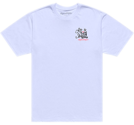 T-Shirt TROY LEE DESIGNS Heritage - blanc