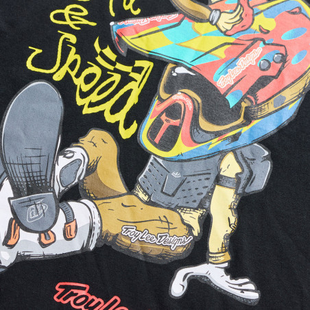 T-Shirt TROY LEE DESIGNS Heritage - noir