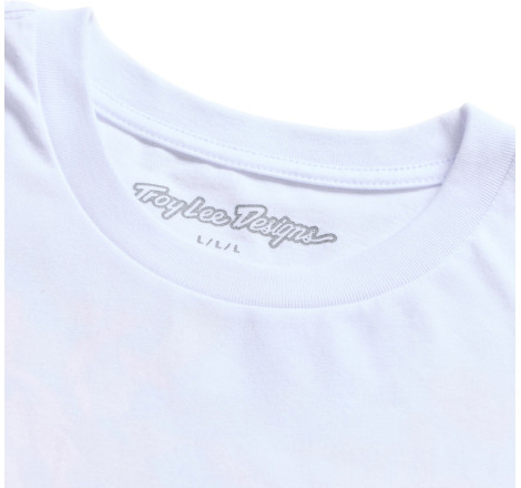 T-Shirt TROY LEE DESIGNS Heritage - blanc