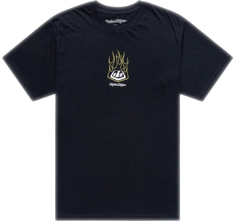 T-Shirt TROY LEE DESIGNS Flame2 - noir