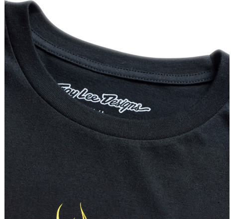 T-Shirt TROY LEE DESIGNS Flame2 - noir