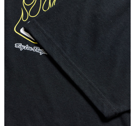 T-Shirt TROY LEE DESIGNS Flame2 - noir