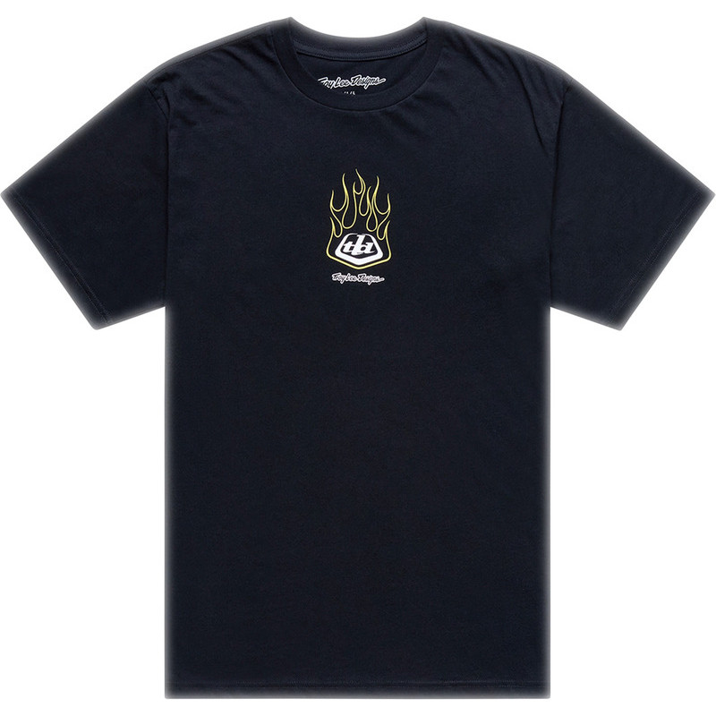 T-Shirt TROY LEE DESIGNS Flame2 - noir