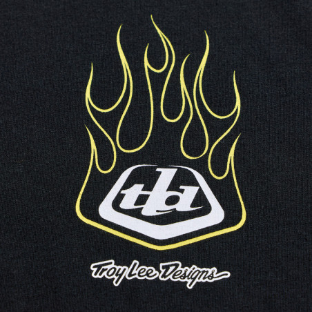 T-Shirt TROY LEE DESIGNS Flame2 - noir