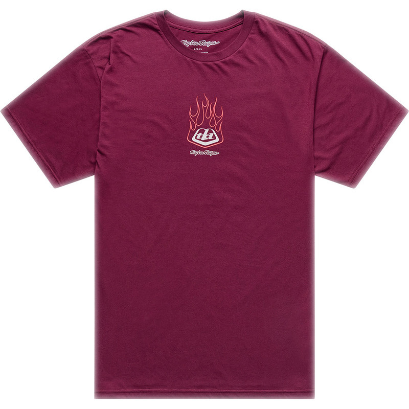 T-Shirt TROY LEE DESIGNS Flame2 - Sangria