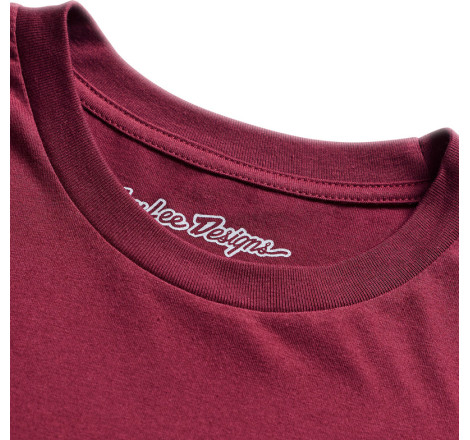 T-Shirt TROY LEE DESIGNS Flame2 - Sangria