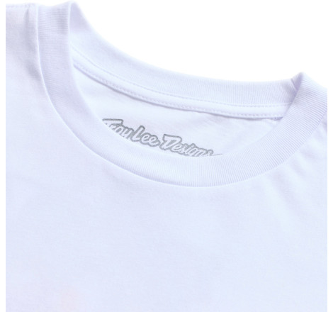 T-Shirt TROY LEE DESIGNS Carb Club - blanc