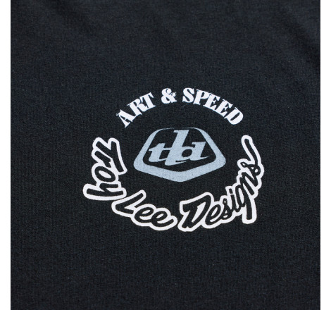 T-Shirt TROY LEE DESIGNS Carb Club - noir