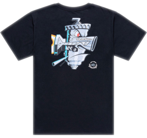 T-Shirt TROY LEE DESIGNS Carb Club - noir