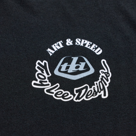 T-Shirt TROY LEE DESIGNS Carb Club - noir