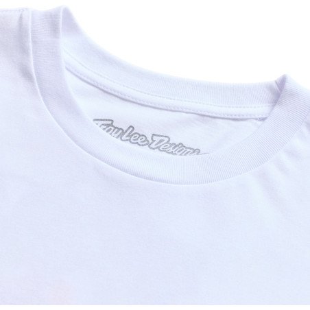T-Shirt TROY LEE DESIGNS Carb Club - blanc