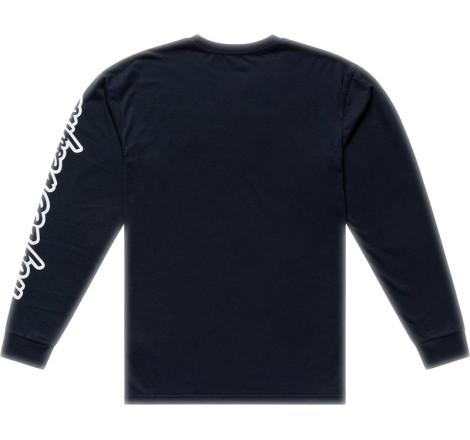 T-Shirt TROY LEE DESIGNS Long Sleeve Signature - noir