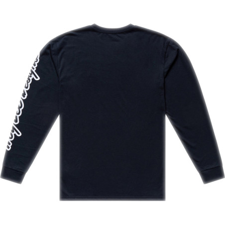 T-Shirt TROY LEE DESIGNS Long Sleeve Signature - noir
