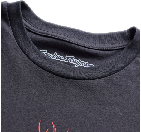 T-Shirt TROY LEE DESIGNS Long Sleeve Flame2 - Carbon