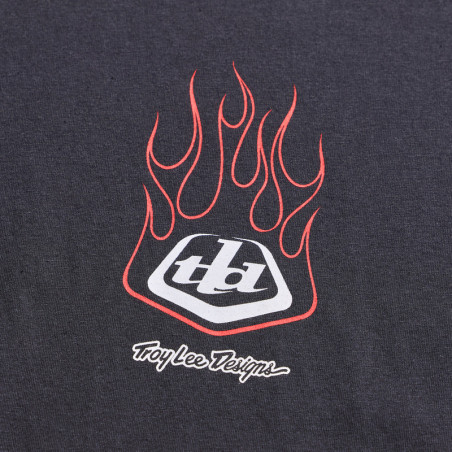T-Shirt TROY LEE DESIGNS Long Sleeve Flame2 - Carbon