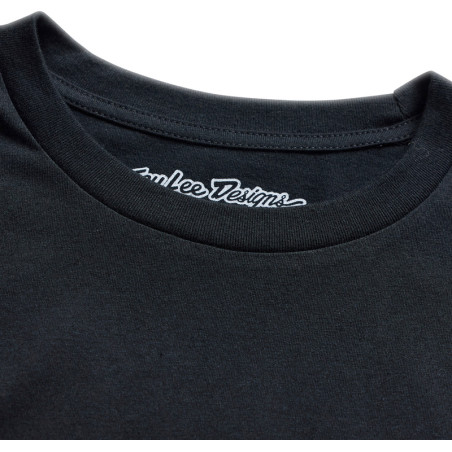 T-Shirt TROY LEE DESIGNS Long Sleeve Handlebar - noir