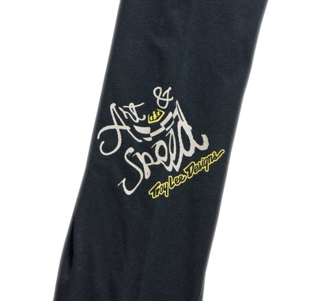 T-Shirt TROY LEE DESIGNS Long Sleeve Handlebar - noir