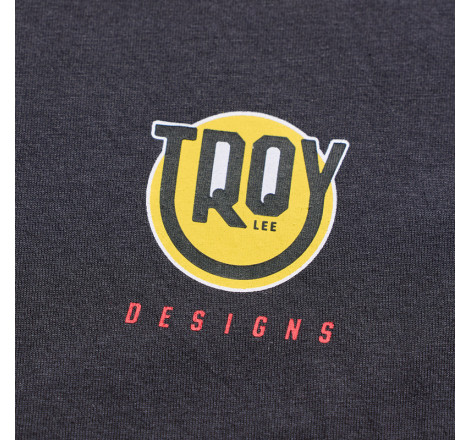 T-Shirt femme TROY LEE DESIGNS Happy Dayz - Carbon