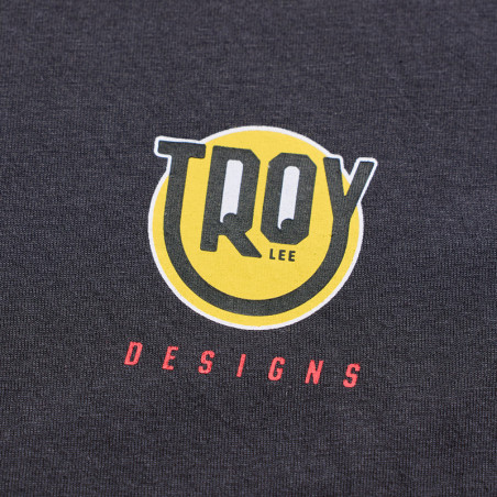 T-Shirt femme TROY LEE DESIGNS Happy Dayz - Carbon