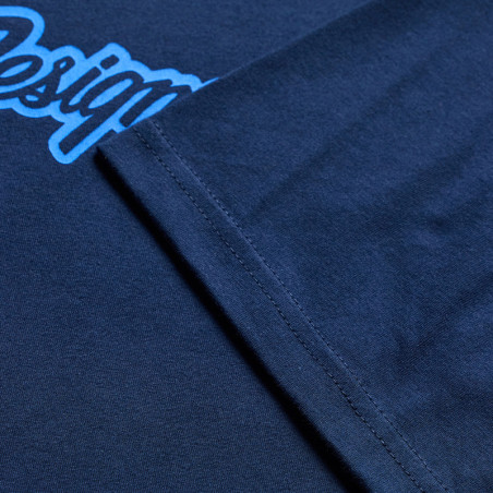 T-Shirt TROY LEE DESIGNS Signature - Navy/Aero Blue