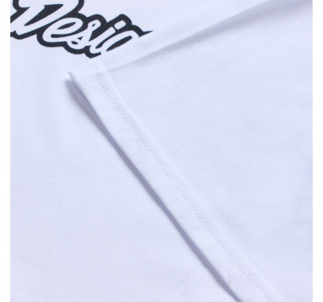 T-Shirt TROY LEE DESIGNS Signature - blanc/noir