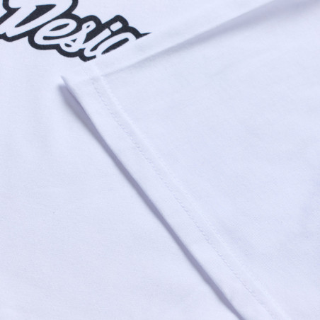 T-Shirt TROY LEE DESIGNS Signature - blanc/noir
