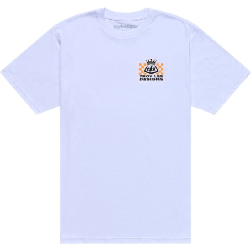 T-Shirt TROY LEE DESIGNS Friday Night - blanc