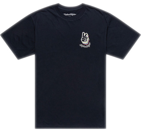 T-Shirt TROY LEE DESIGNS Deuces - noir