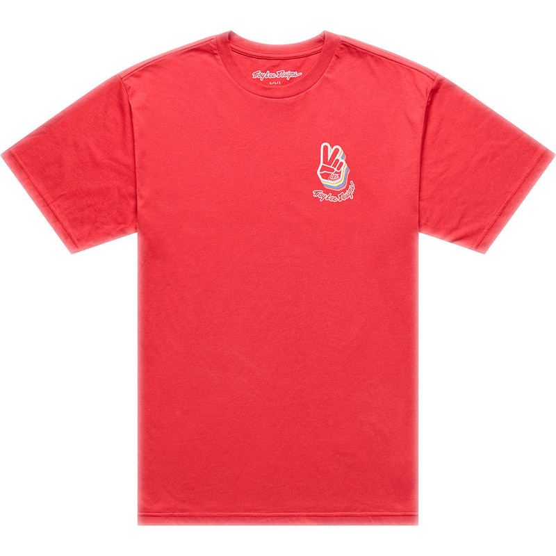 T-Shirt TROY LEE DESIGNS Deuces - Scarlet