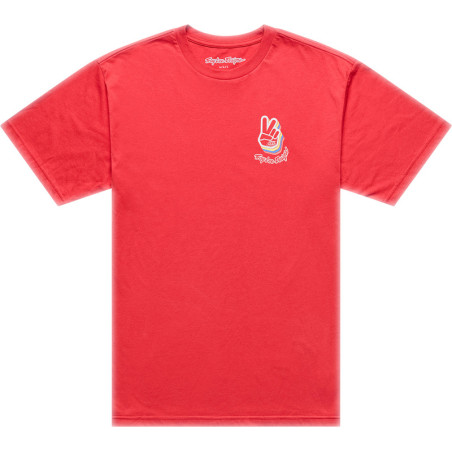 T-Shirt TROY LEE DESIGNS Deuces - Scarlet