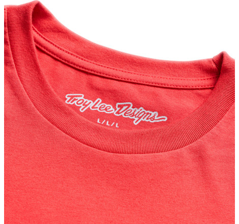 T-Shirt TROY LEE DESIGNS Deuces - Scarlet