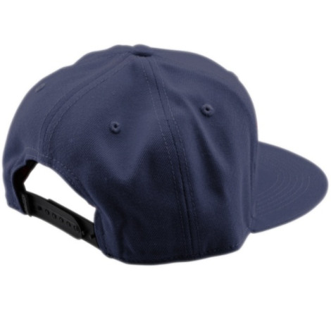 Casquette TROY LEE DESIGNS Flat Bill Snapback Signature - Indigo