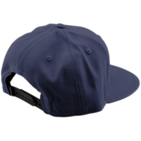 Casquette TROY LEE DESIGNS Flat Bill Snapback Signature - Indigo