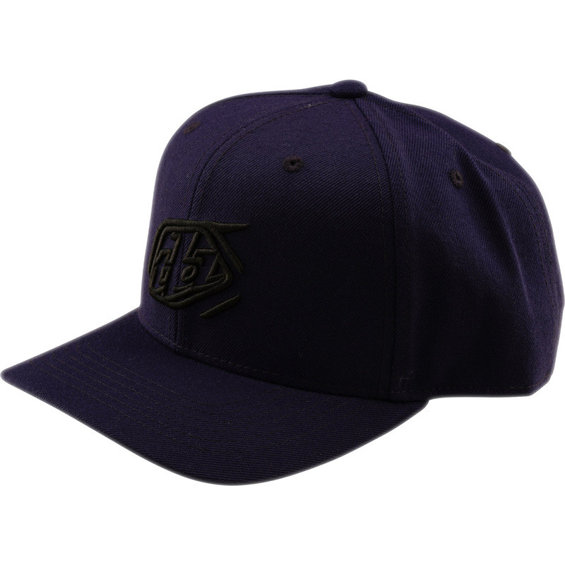Casquette TROY LEE DESIGNS Curved Snapback Badge - Indigo