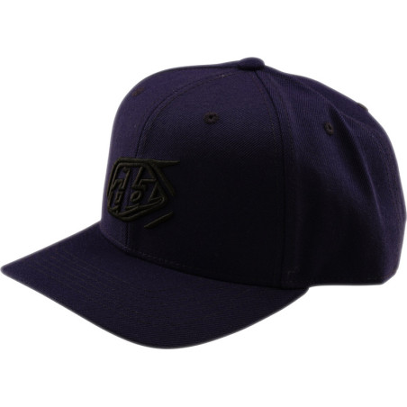 Casquette TROY LEE DESIGNS Curved Snapback Badge - Indigo