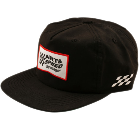 Casquette TROY LEE DESIGNS Unstructured Snapback Winners Circle - noir
