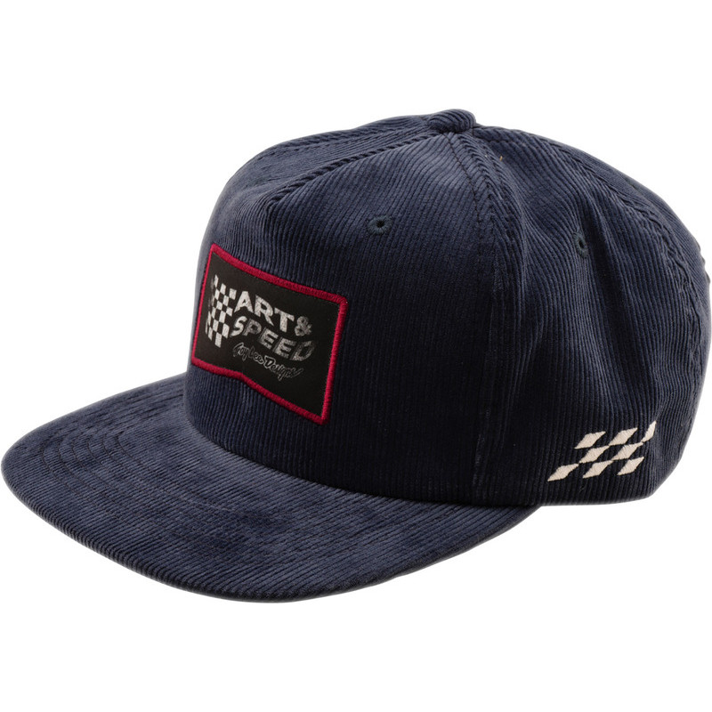 Casquette TROY LEE DESIGNS Unstructured Snapback Winners Circle - Corduroy Indigo