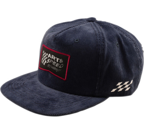 Casquette TROY LEE DESIGNS Unstructured Snapback Winners Circle - Corduroy Indigo