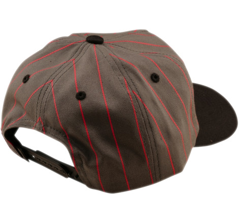 Casquette TROY LEE DESIGNS Curved Snapback Medieval - gris/rouge