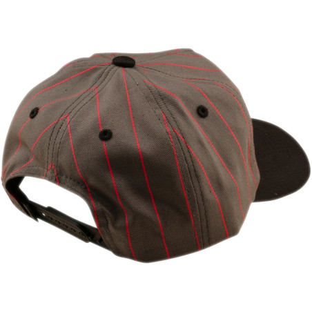 Casquette TROY LEE DESIGNS Curved Snapback Medieval - gris/rouge