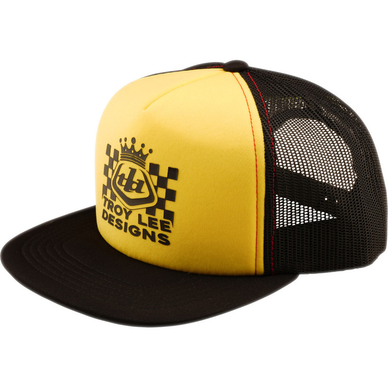 Casquette TROY LEE DESIGNS Trucker Snapback - Friday Night Black/Gold