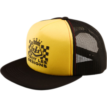 Casquette TROY LEE DESIGNS Trucker Snapback - Friday Night Black/Gold