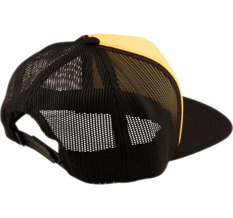 Casquette TROY LEE DESIGNS Trucker Snapback - Friday Night Black/Gold