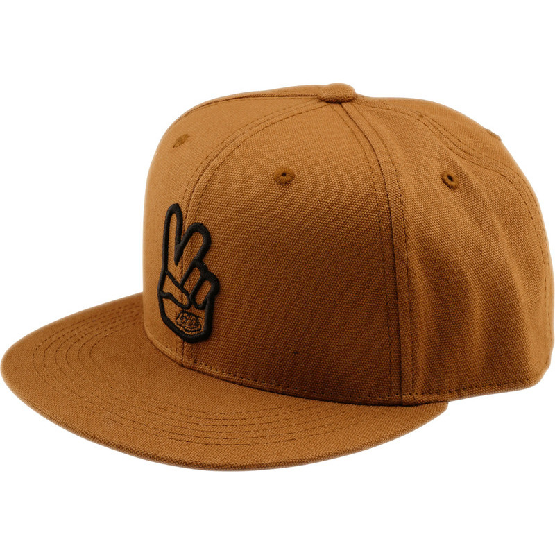 Casquette TROY LEE DESIGNS Flat Bill Snapback Peace - Sienna